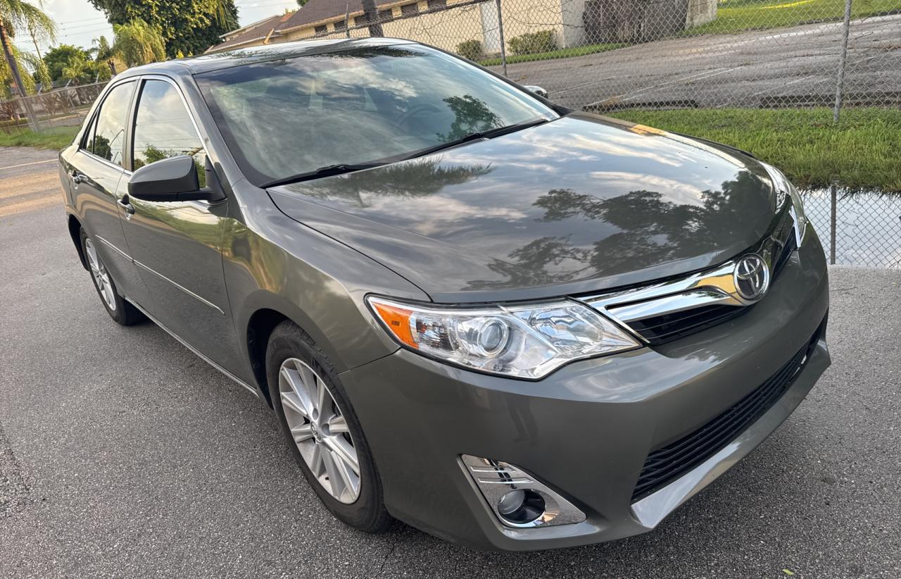 2014 Toyota Camry L grey sedan gas 4T1BF1FK2EU741168 photo #1