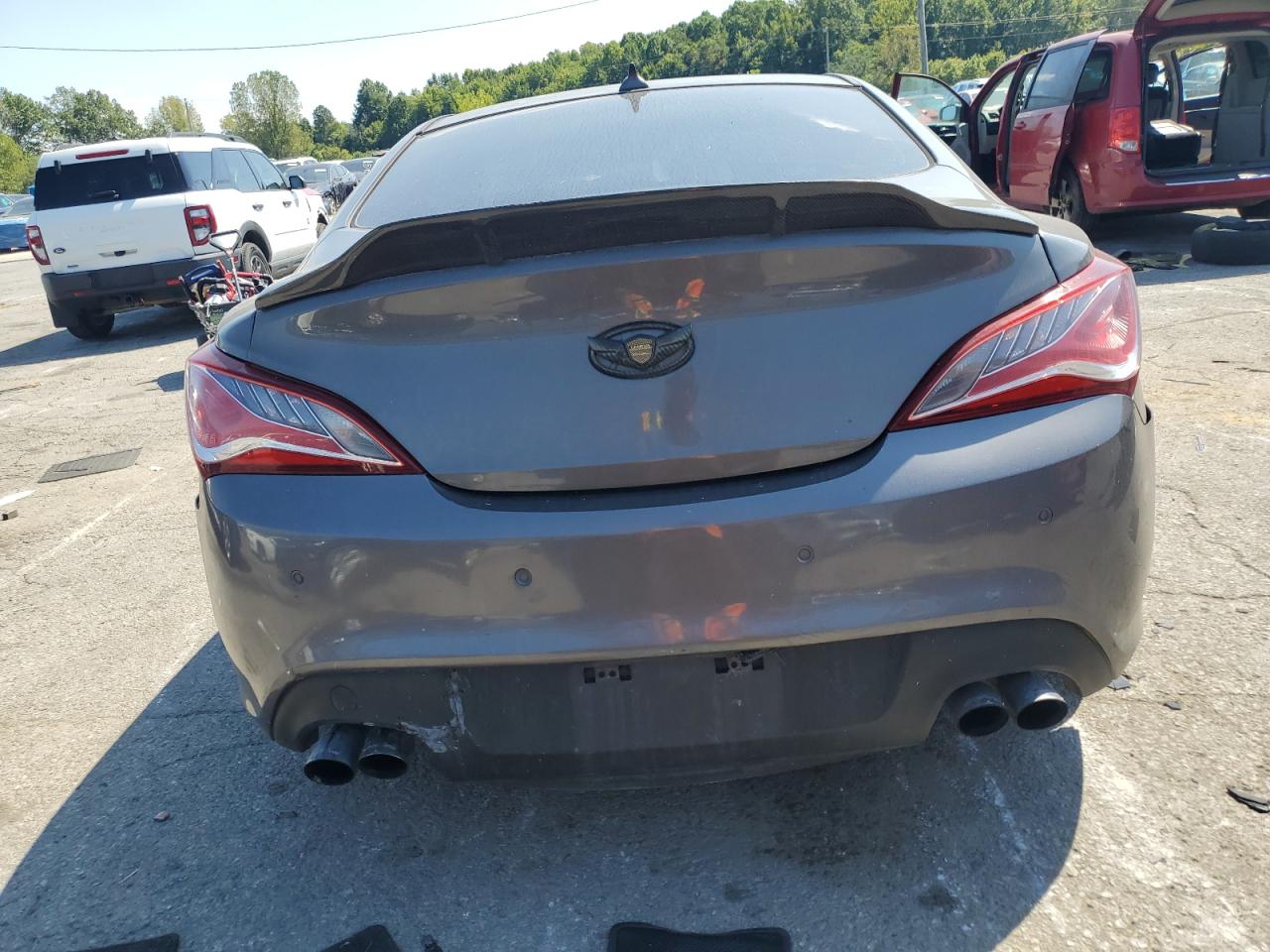 2013 Hyundai Genesis Coupe 3.8L VIN: KMHHU6KJ6DU081161 Lot: 80360235