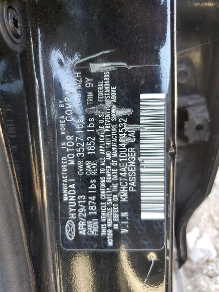 2013 Hyundai Accent Gls VIN: KMHCT4AE1DU494532 Lot: 84548295
