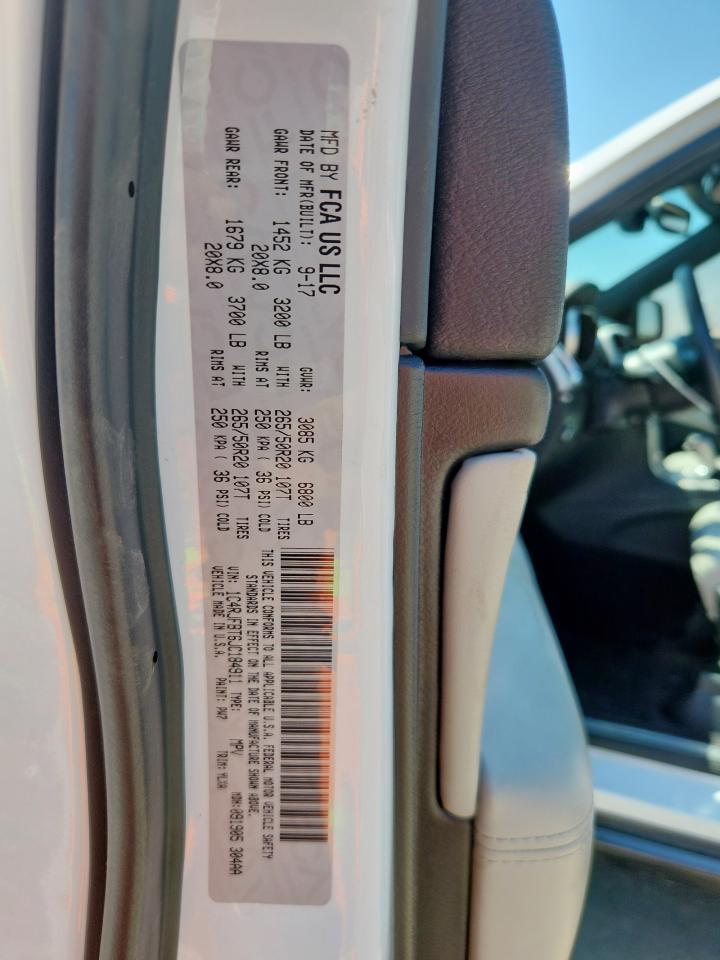 2018 Jeep Grand Cherokee Limited VIN: 1C4RJFBT6JC184911 Lot: 71200455