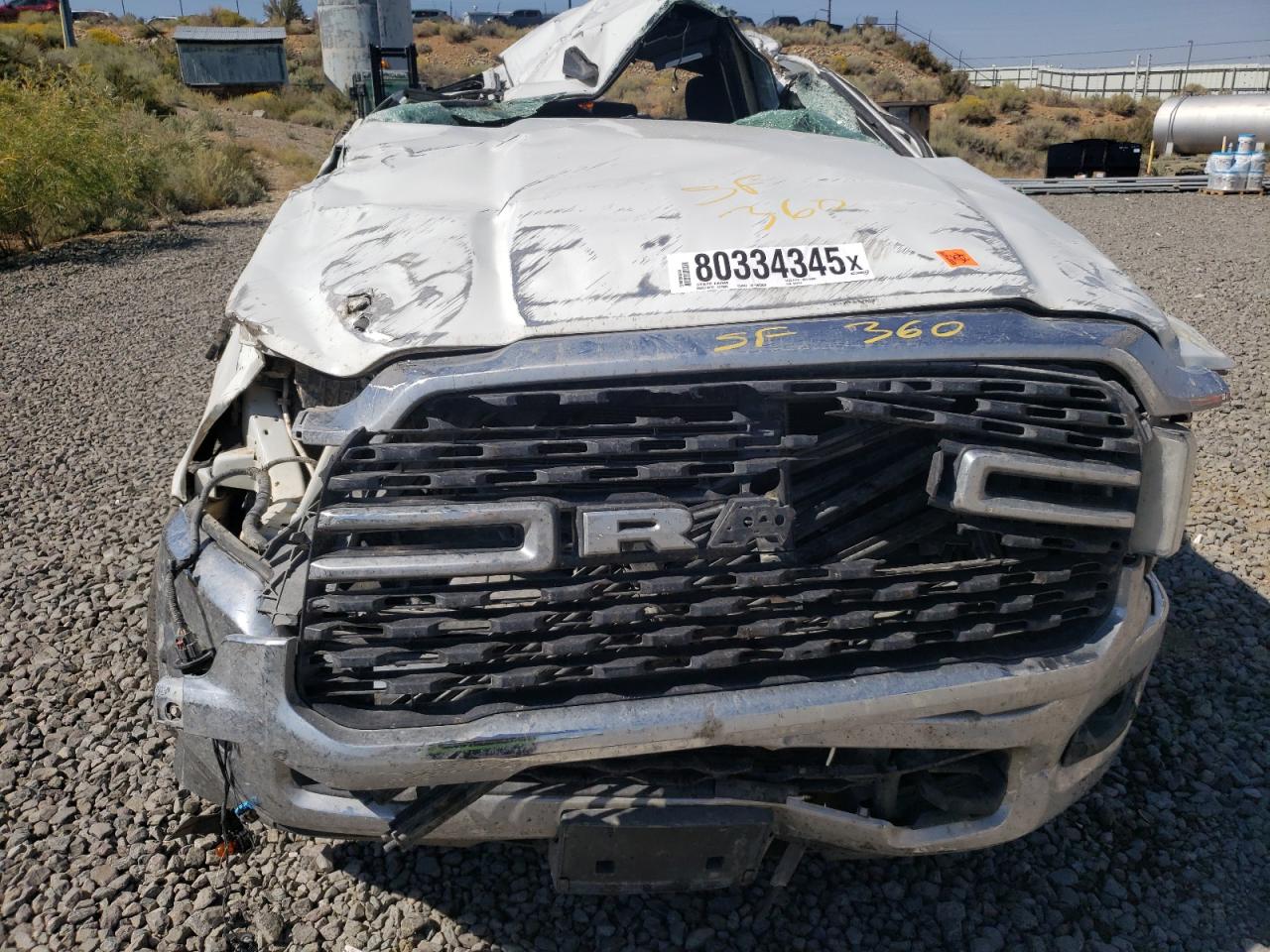 2023 Ram 2500 Big Horn VIN: 3C6UR5DL6PG549191 Lot: 80334345