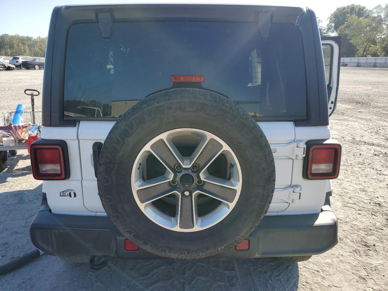 2019 Jeep Wrangler Unlimited Sahara VIN: 1C4HJXEG7KW651768 Lot: 80401965