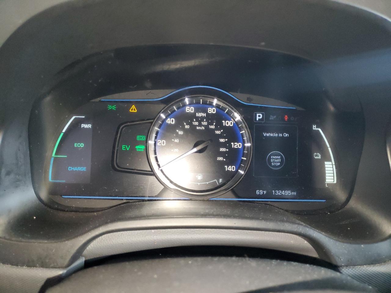 2017 Hyundai Ioniq Blue VIN: KMHC65LC2HU056486 Lot: 80168395