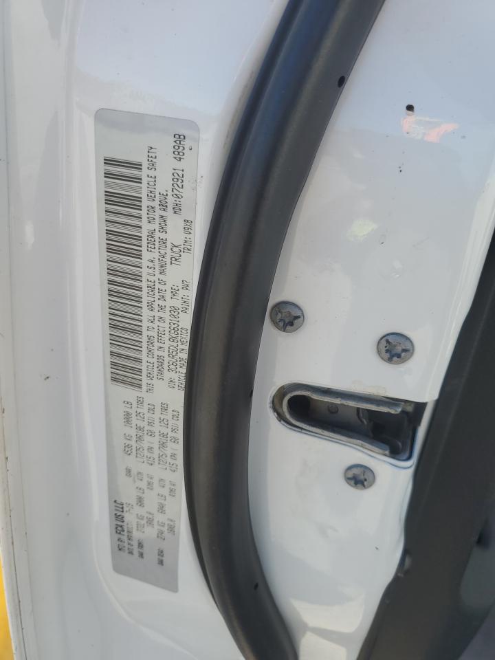 2019 Ram 2500 Big Horn VIN: 3C6UR5DL8KG631030 Lot: 84203135