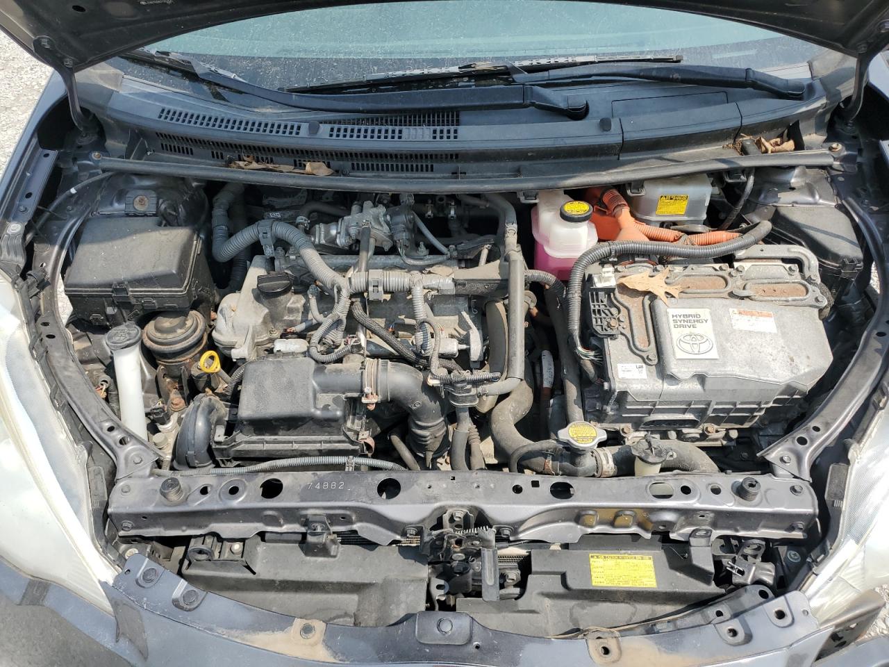 2013 Toyota Prius C VIN: JTDKDTB33D1555966 Lot: 71557985