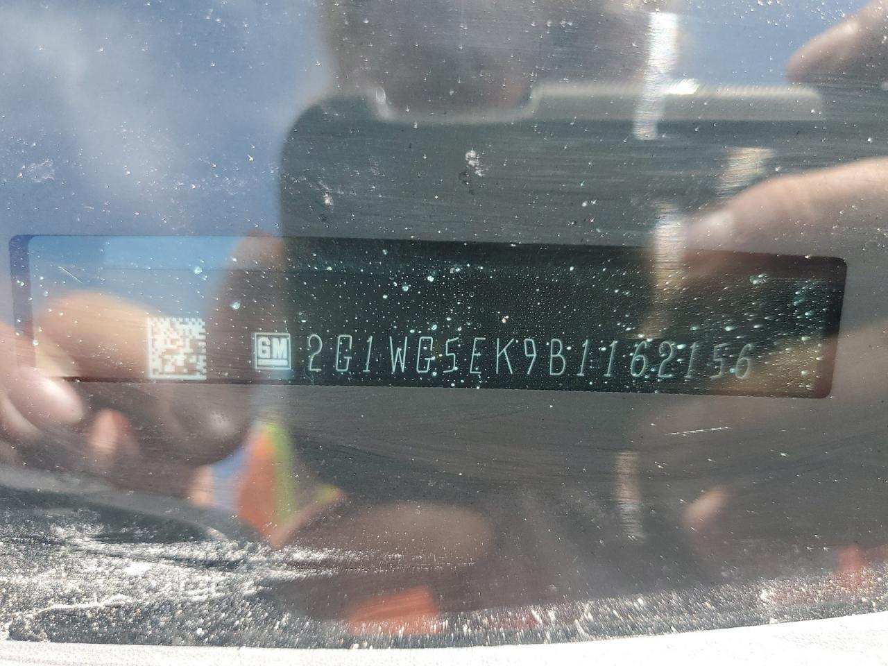 2011 Chevrolet Impala Lt VIN: 2G1WG5EK9B1162156 Lot: 80677855