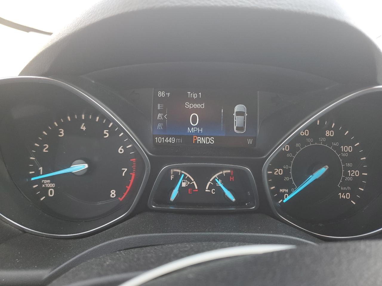 2018 Ford Escape S VIN: 1FMCU0F76JUB91967 Lot: 80678165