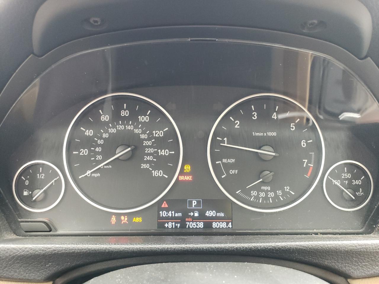 2012 BMW 328 I Sulev VIN: WBA3C1C57CF431340 Lot: 84484995