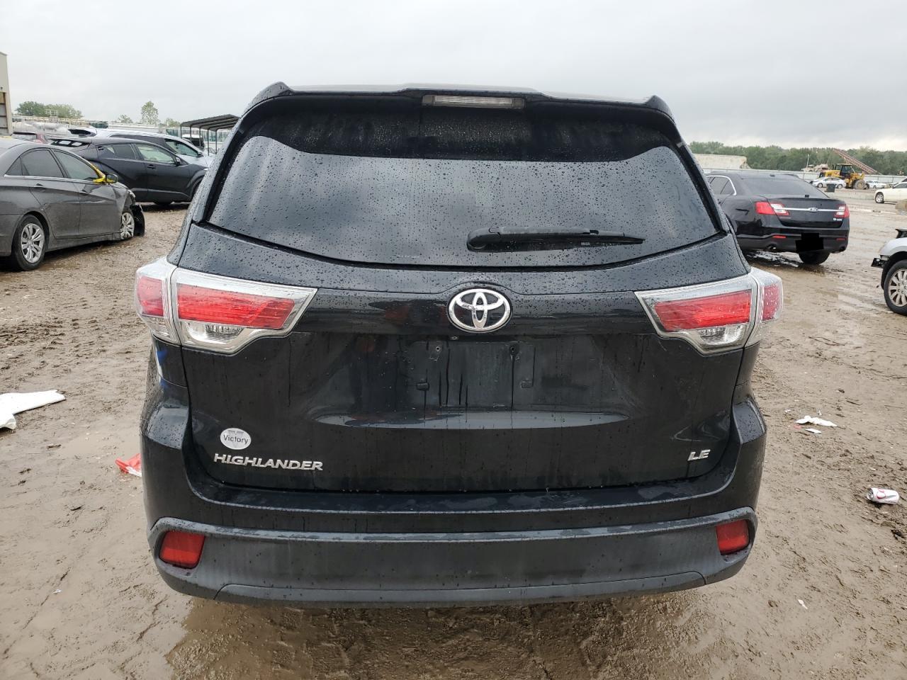2015 Toyota Highlander Le VIN: 5TDZARFH7FS009743 Lot: 81569465
