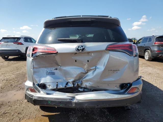  TOYOTA RAV4 2017 Серебристый