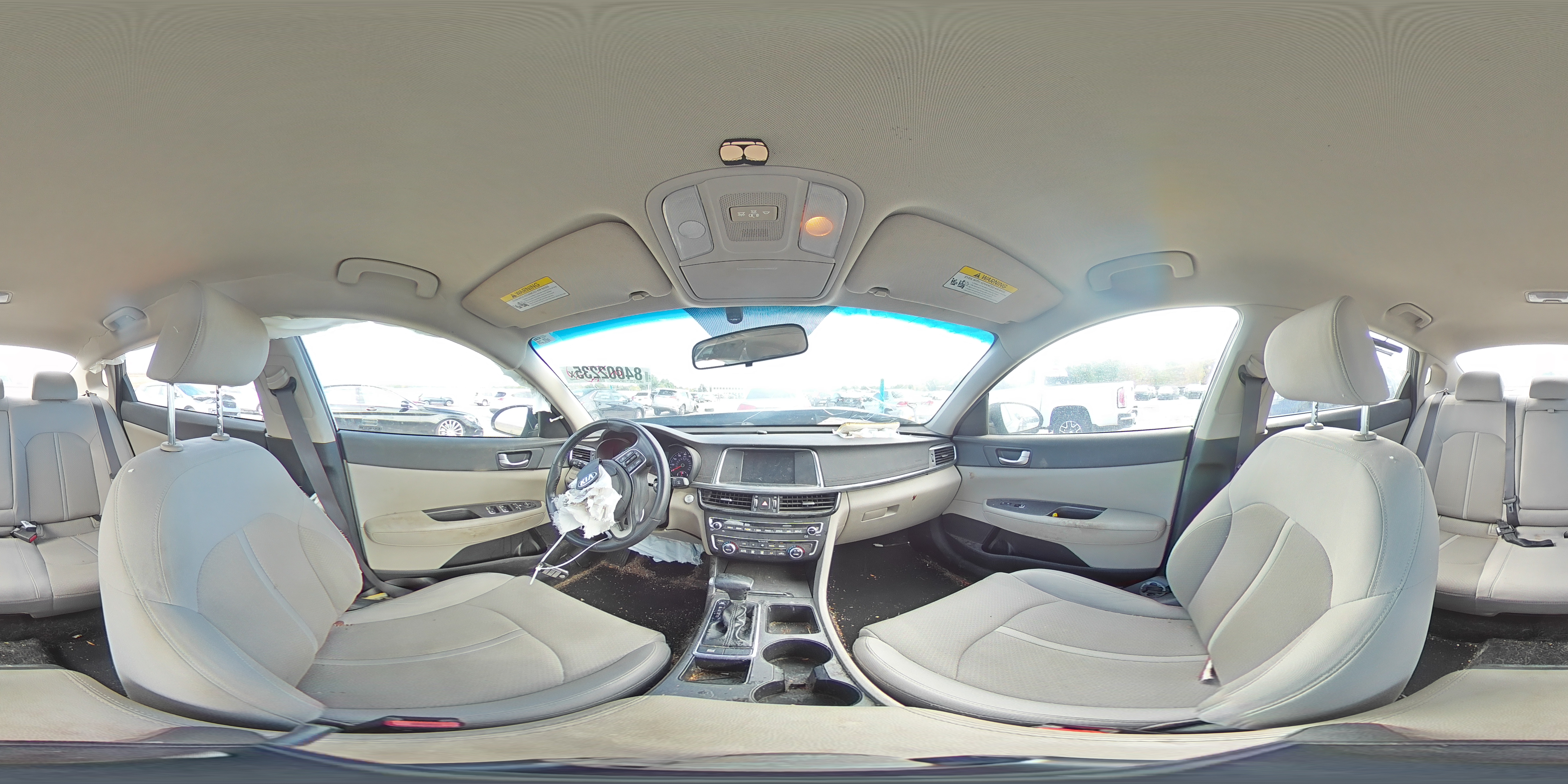 2017 Kia Optima Hybrid VIN: KNAGT4LC5H5007962 Lot: 84002235