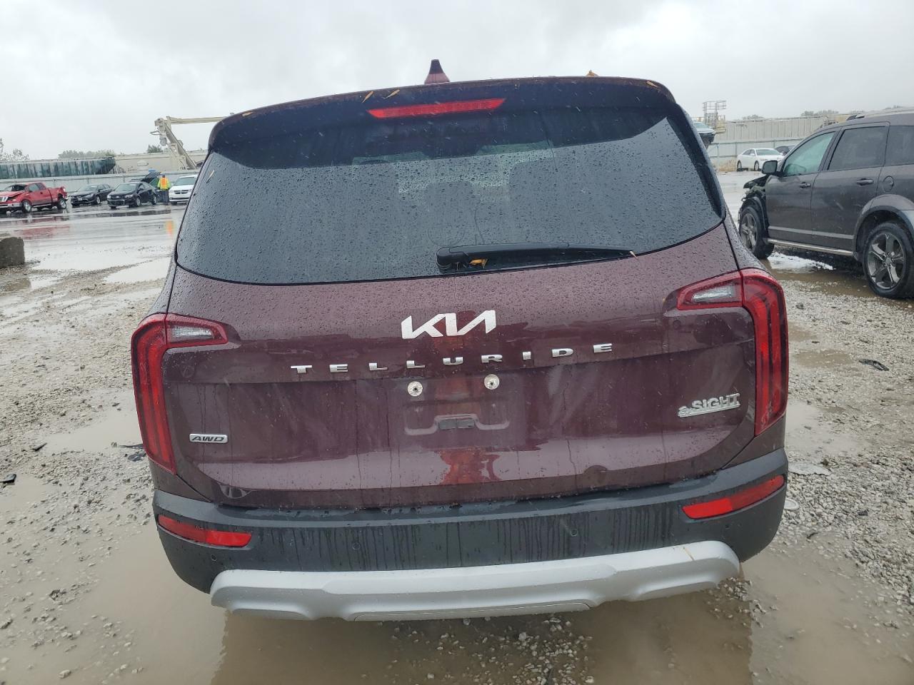 2022 Kia Telluride Lx VIN: 5XYP2DHC9NG200536 Lot: 81608745