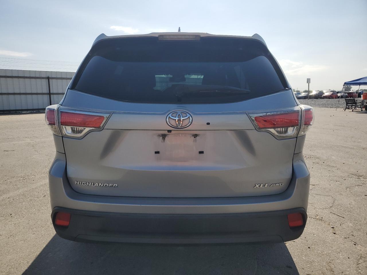 2014 Toyota Highlander Xle VIN: 5TDJKRFH5ES034505 Lot: 81925285