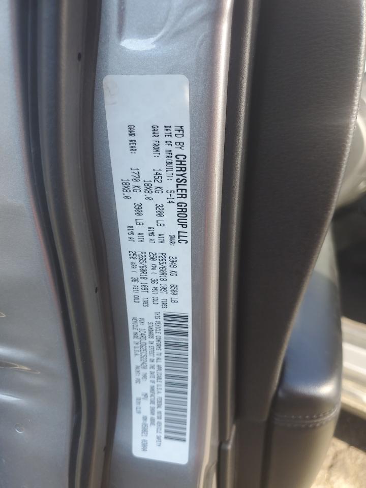 2014 Dodge Durango Limited VIN: 1C4RDJDG2EC522420 Lot: 81674895