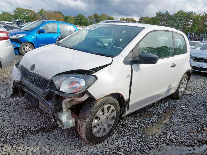 2012 SKODA CITIGO S 12V  for sale at Copart WOLVERHAMPTON