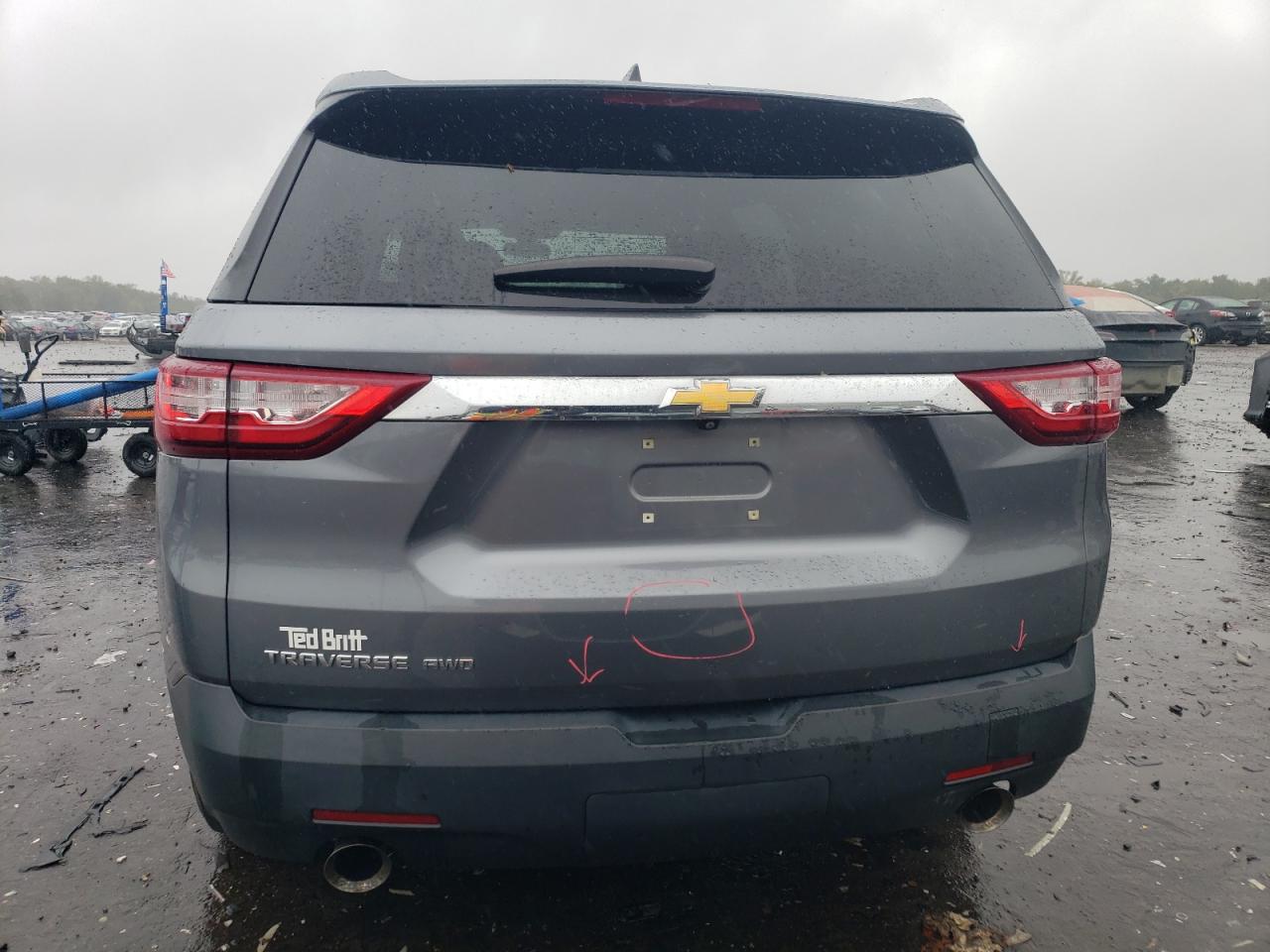 2020 Chevrolet Traverse Ls VIN: 1GNEVFKW3LJ183265 Lot: 80861875