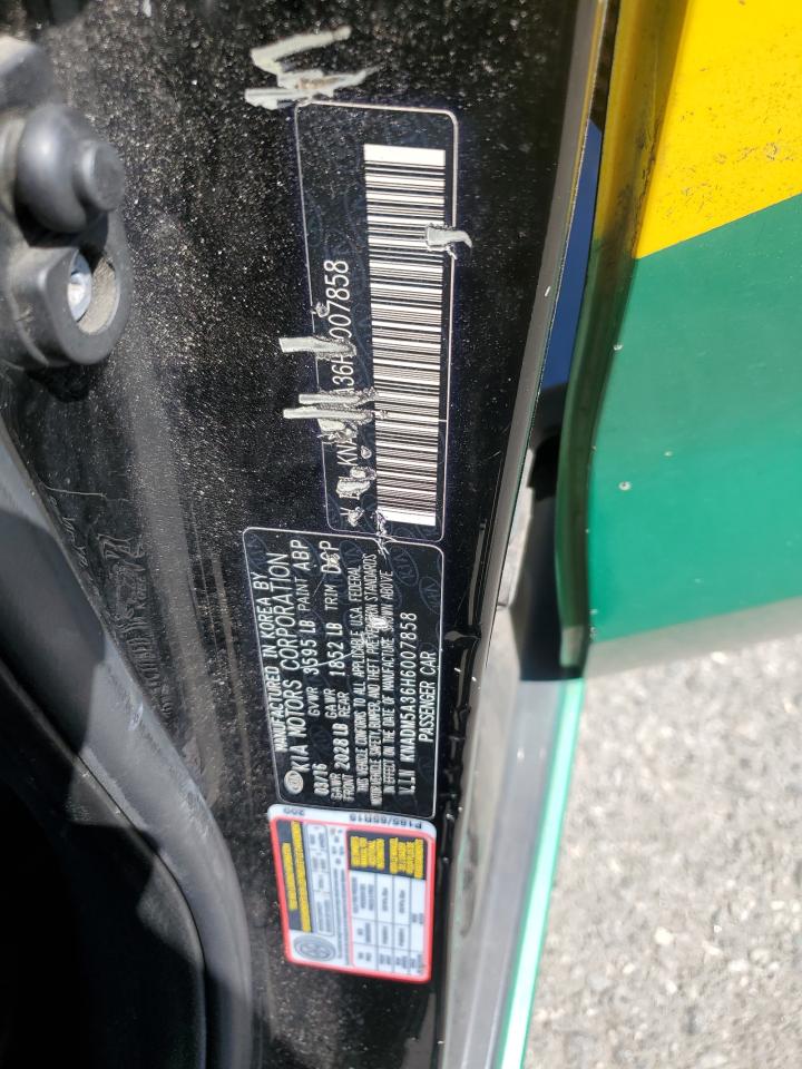 2017 Kia Rio Lx VIN: KNADM5A36H6007858 Lot: 80457655