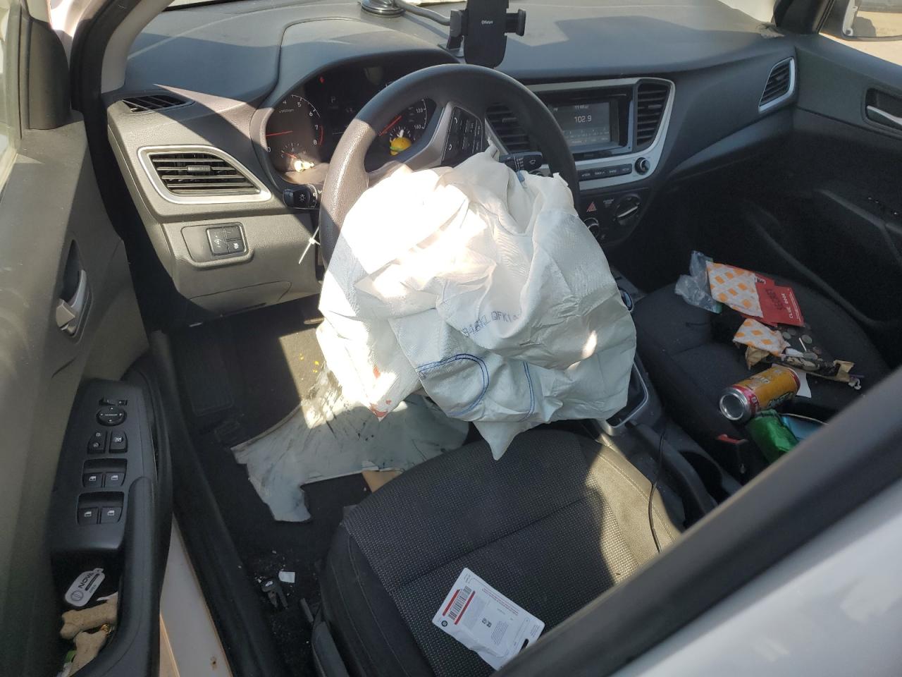 2022 Hyundai Accent Se VIN: 3KPC24A68NE180330 Lot: 81585285