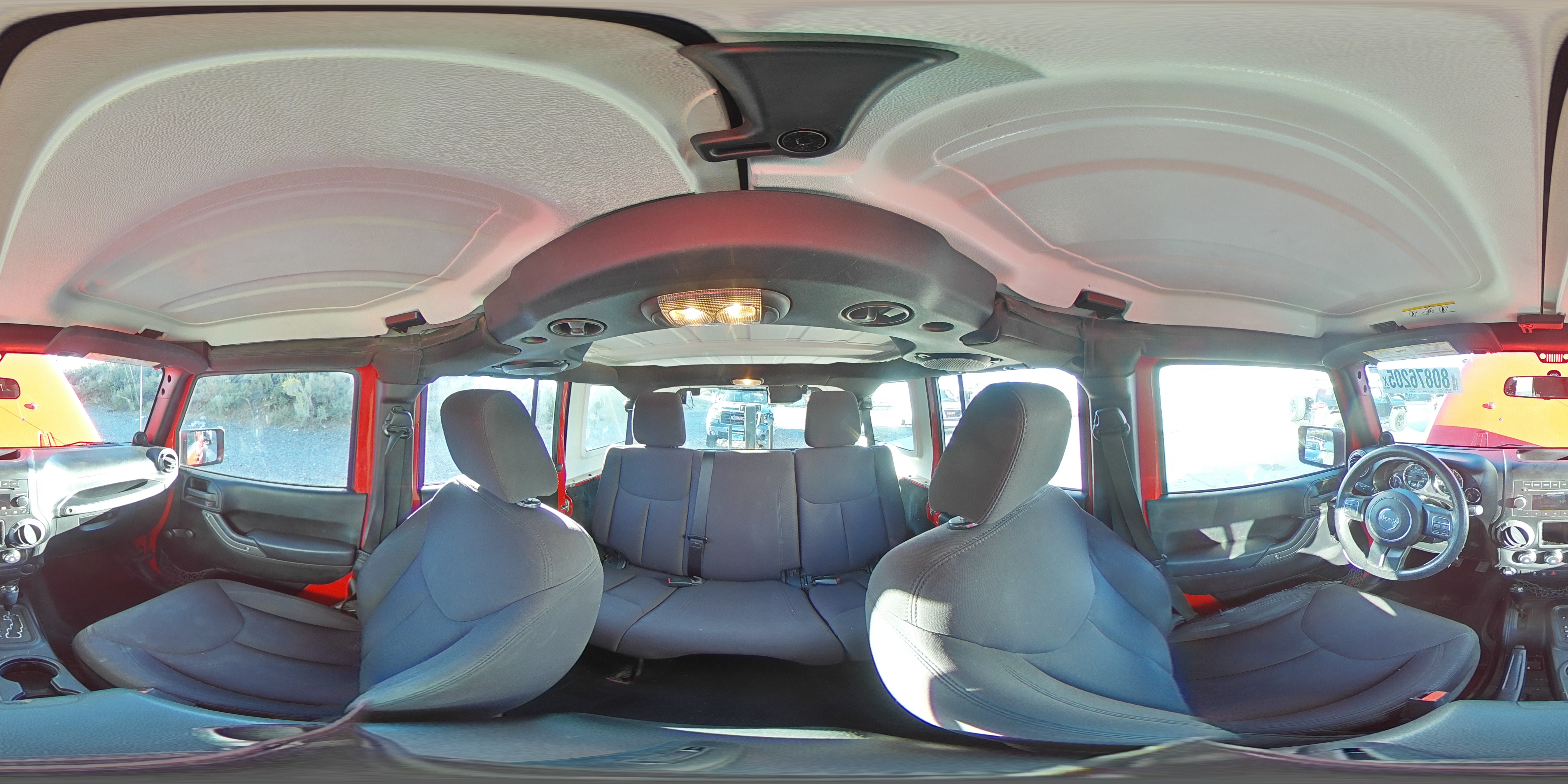 2014 Jeep Wrangler Unlimited Sport VIN: 1C4BJWDG2EL255416 Lot: 80876205