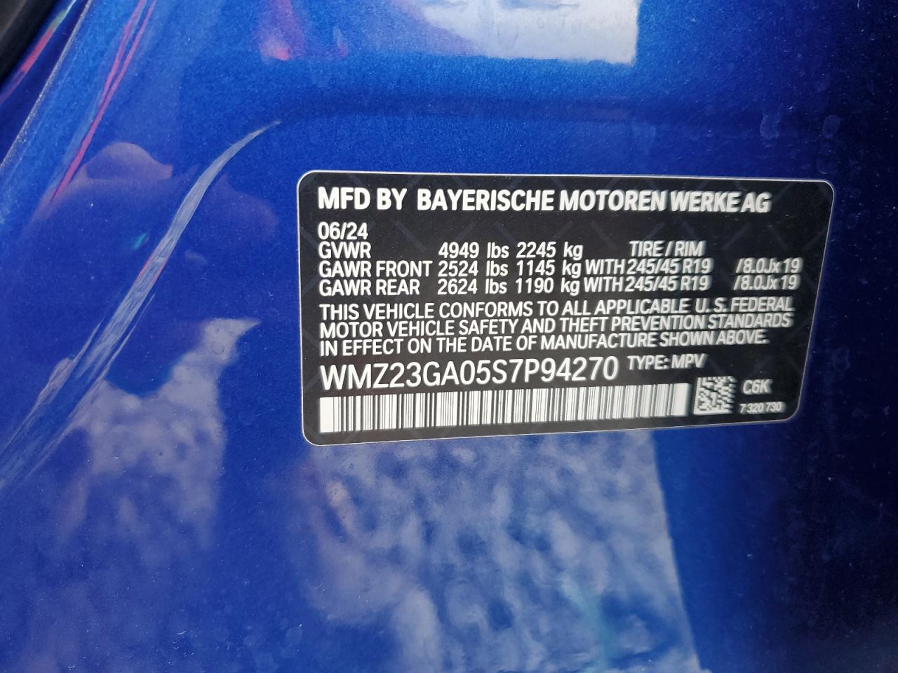2025 Mini Countryman S All4 VIN: WMZ23GA05S7P94270 Lot: 70895805