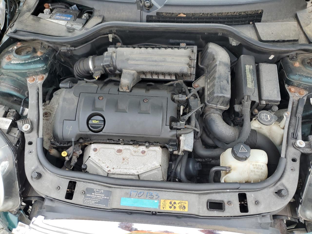 2009 Mini Cooper VIN: WMWMF33519TW72795 Lot: 81784885