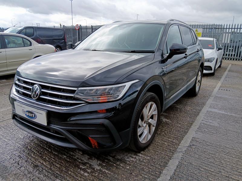2022 VOLKSWAGEN TIGUAN ALLSPACE LIFE TSI  for sale at Copart CHESTER