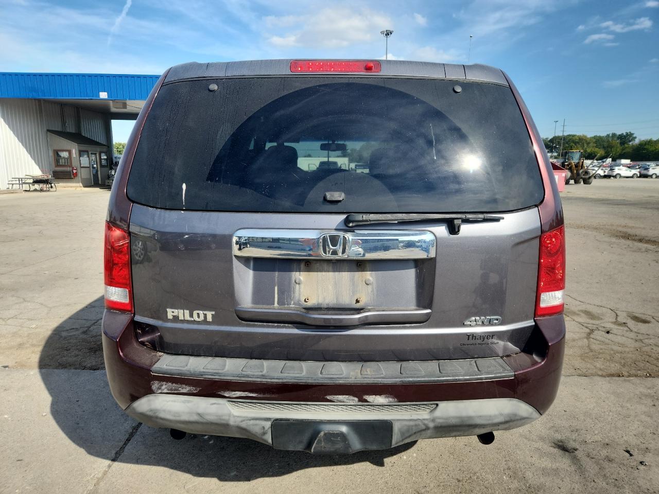2012 Honda Pilot Exl VIN: 5FNYF4H58CB018874 Lot: 80891415