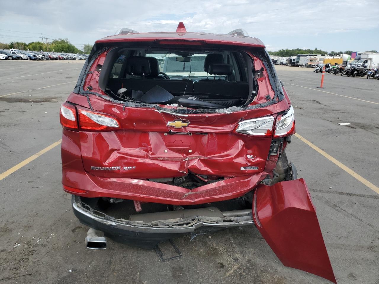 2018 Chevrolet Equinox Premier VIN: 3GNAXNEX4JS615140 Lot: 80288065