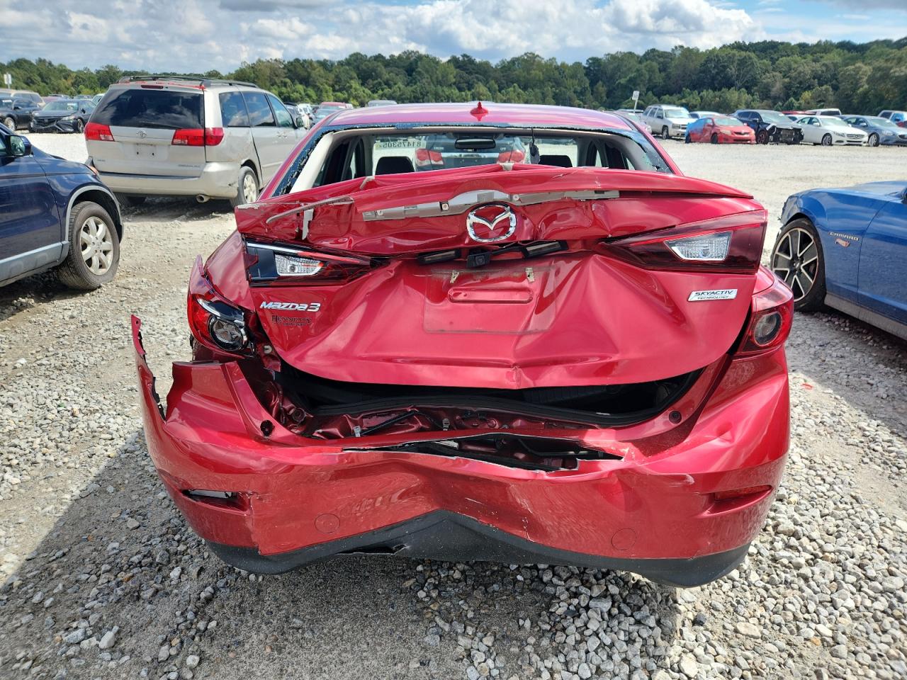 2015 Mazda 3 Grand Touring VIN: 3MZBM1W70FM172166 Lot: 81475305