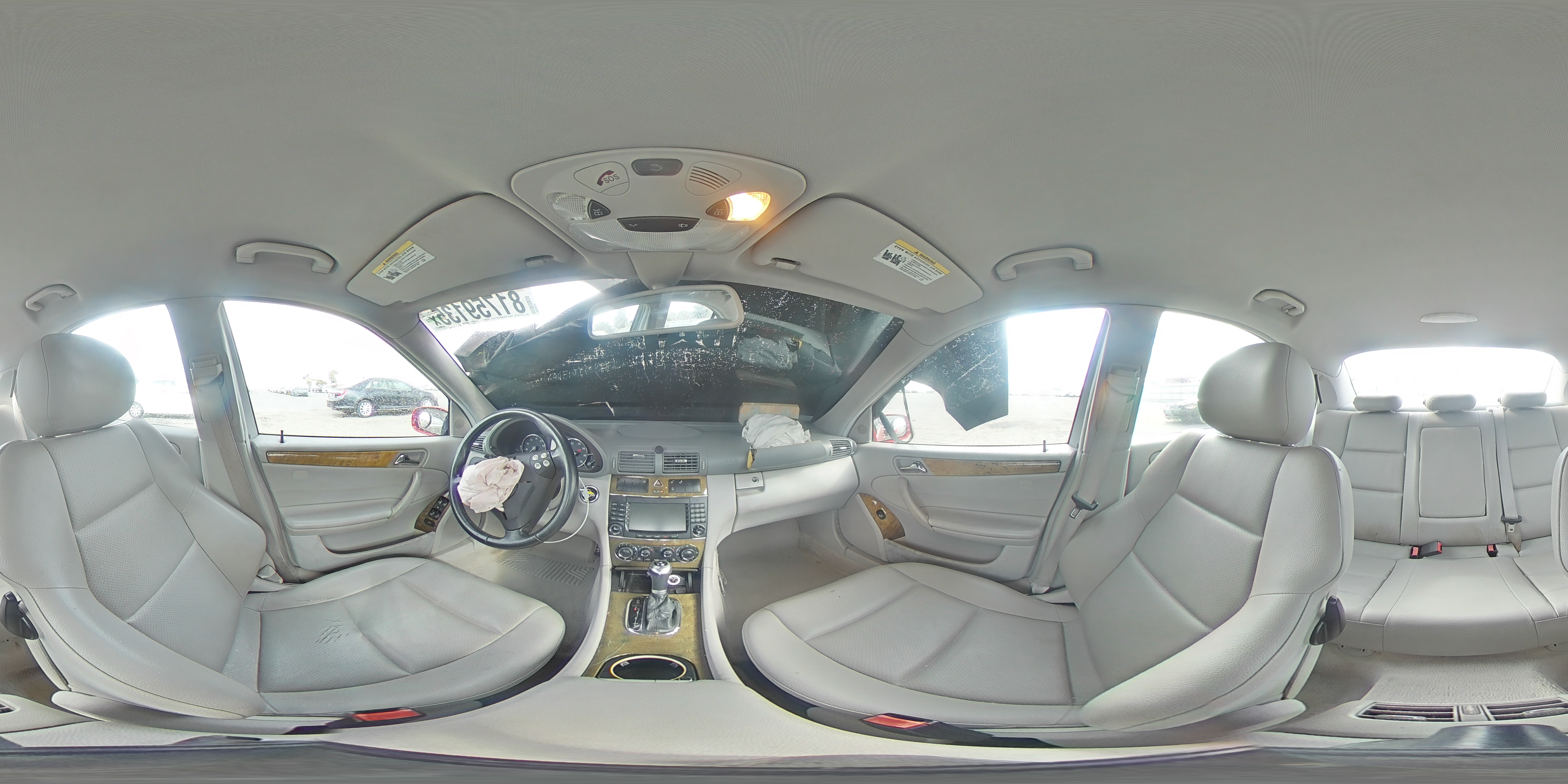 2007 Mercedes-Benz C 230 VIN: WDBRF52H57F888062 Lot: 81759135