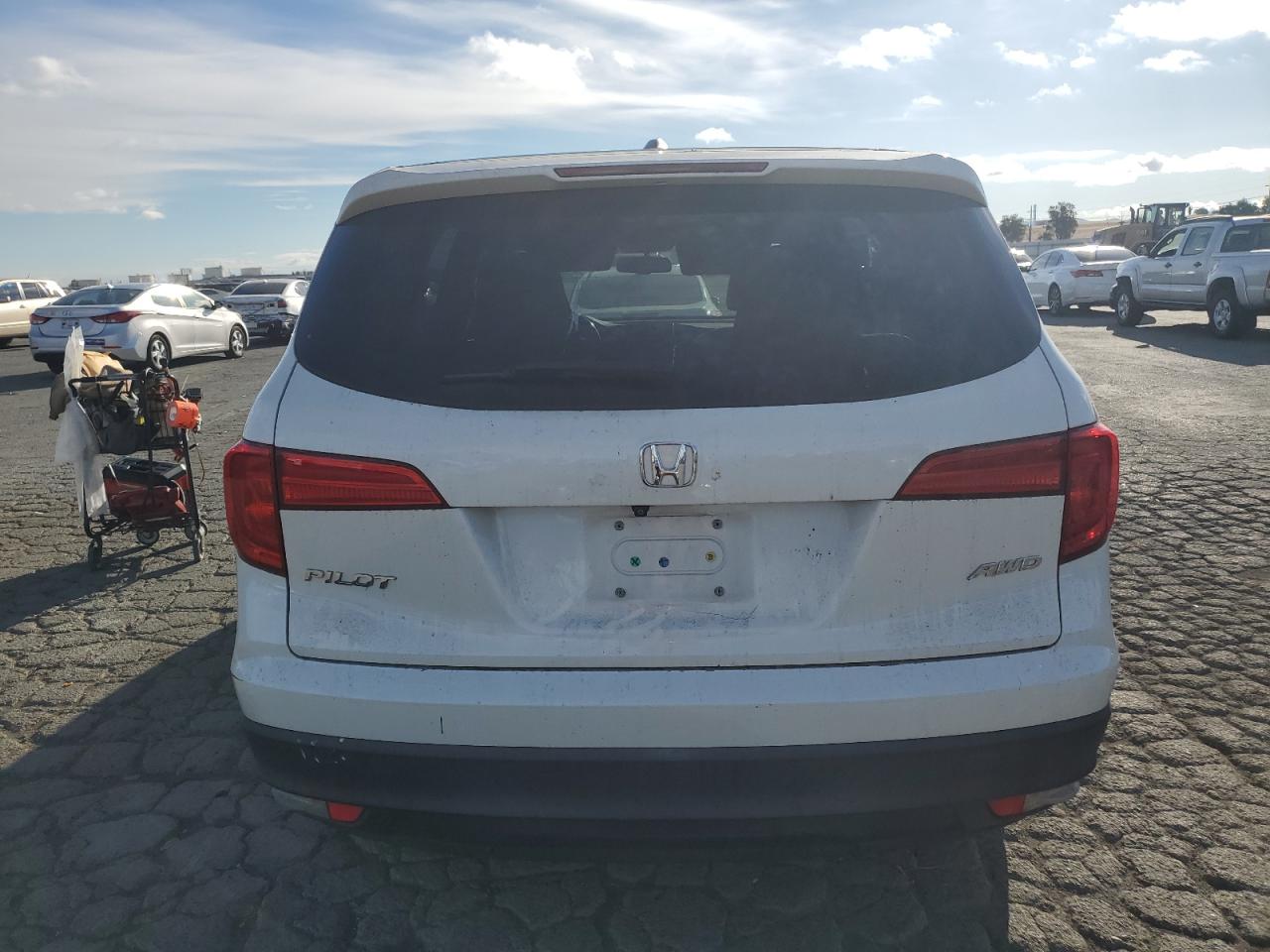 2016 Honda Pilot Exl VIN: 5FNYF6H52GB068123 Lot: 81923535