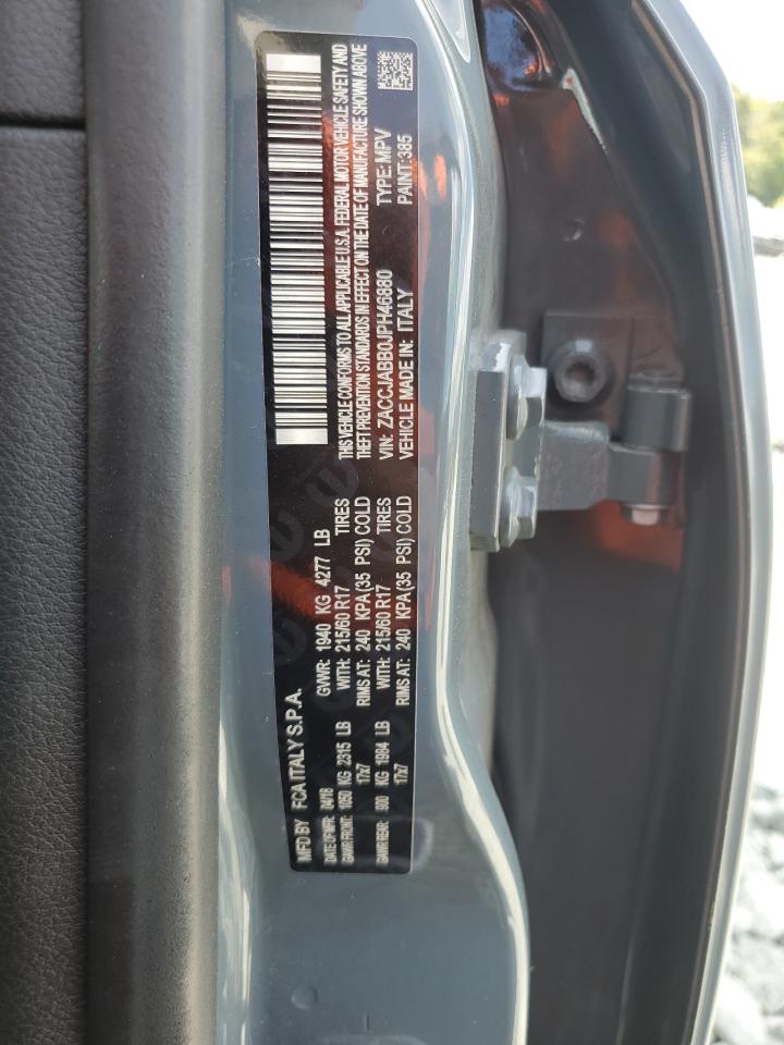 2018 Jeep Renegade Latitude VIN: ZACCJABB0JPH46880 Lot: 71372105