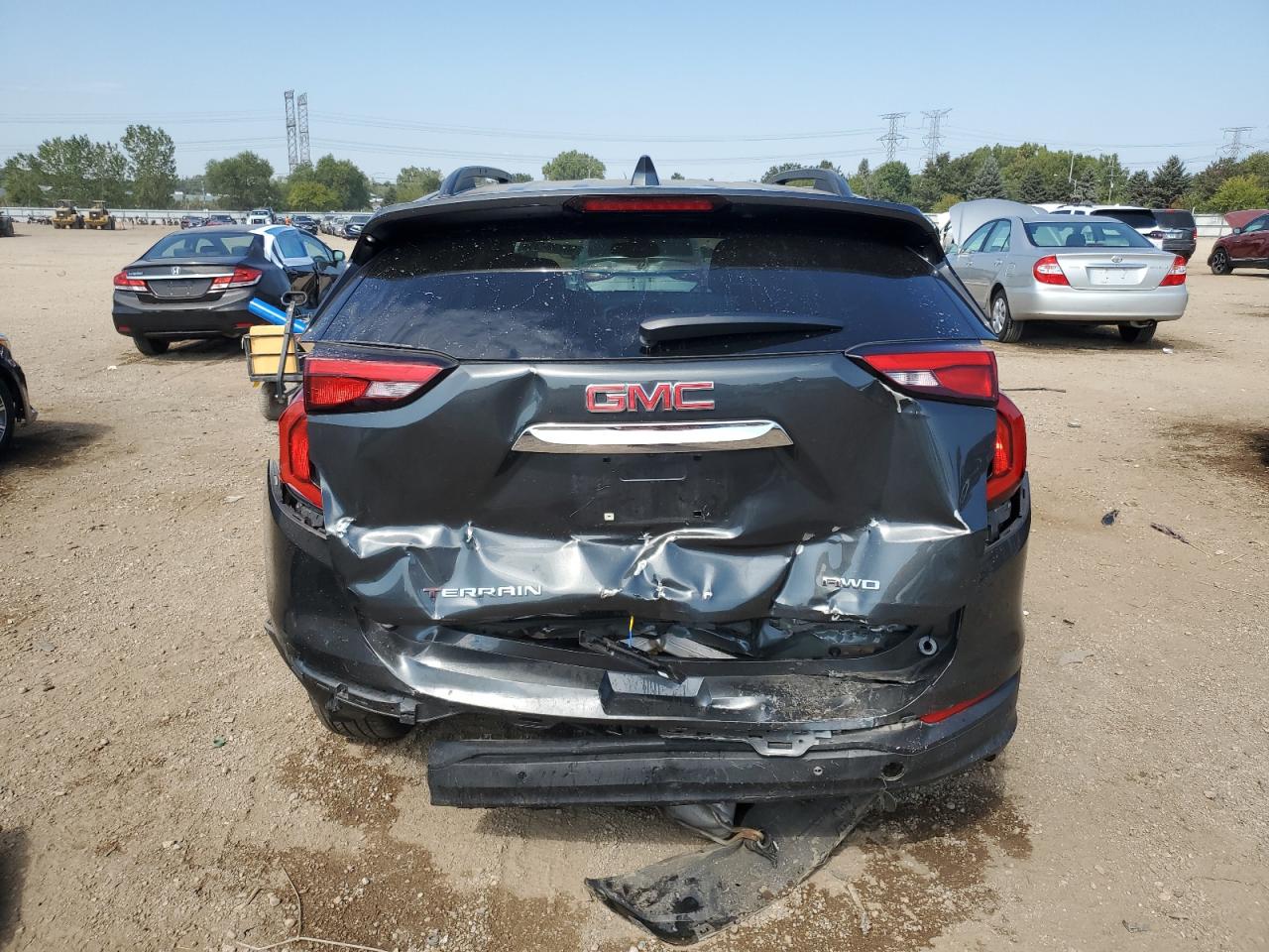 2021 GMC Terrain Sle VIN: 3GKALTEV1ML368556 Lot: 80203435