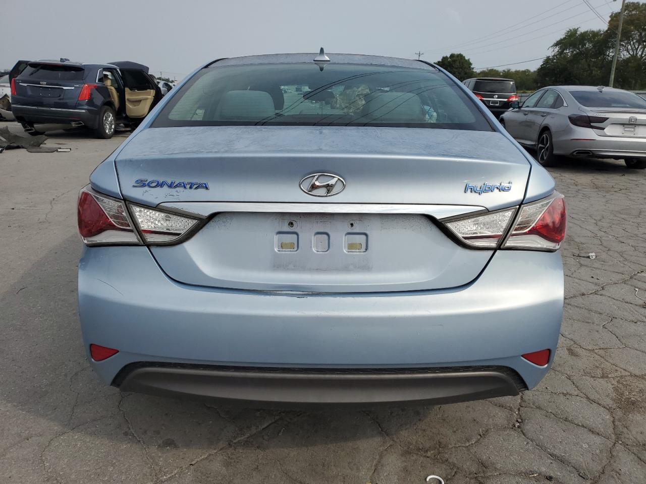 2013 Hyundai Sonata Hybrid VIN: KMHEC4A40DA067781 Lot: 81072645