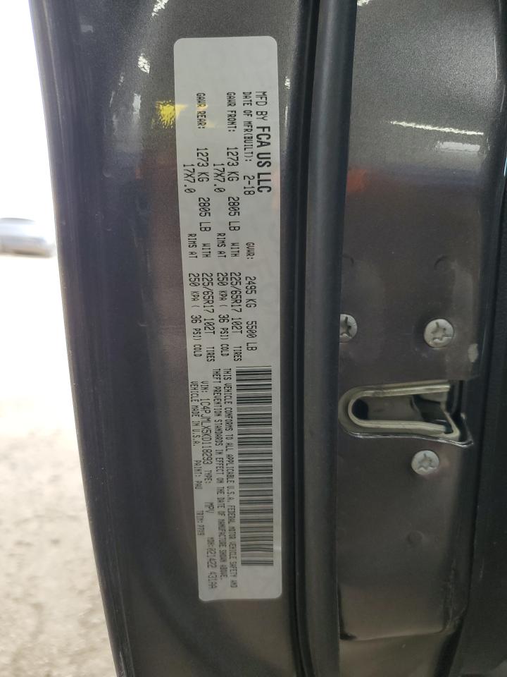 2019 Jeep Cherokee Latitude Plus VIN: 1C4PJMLX5KD118293 Lot: 81829145