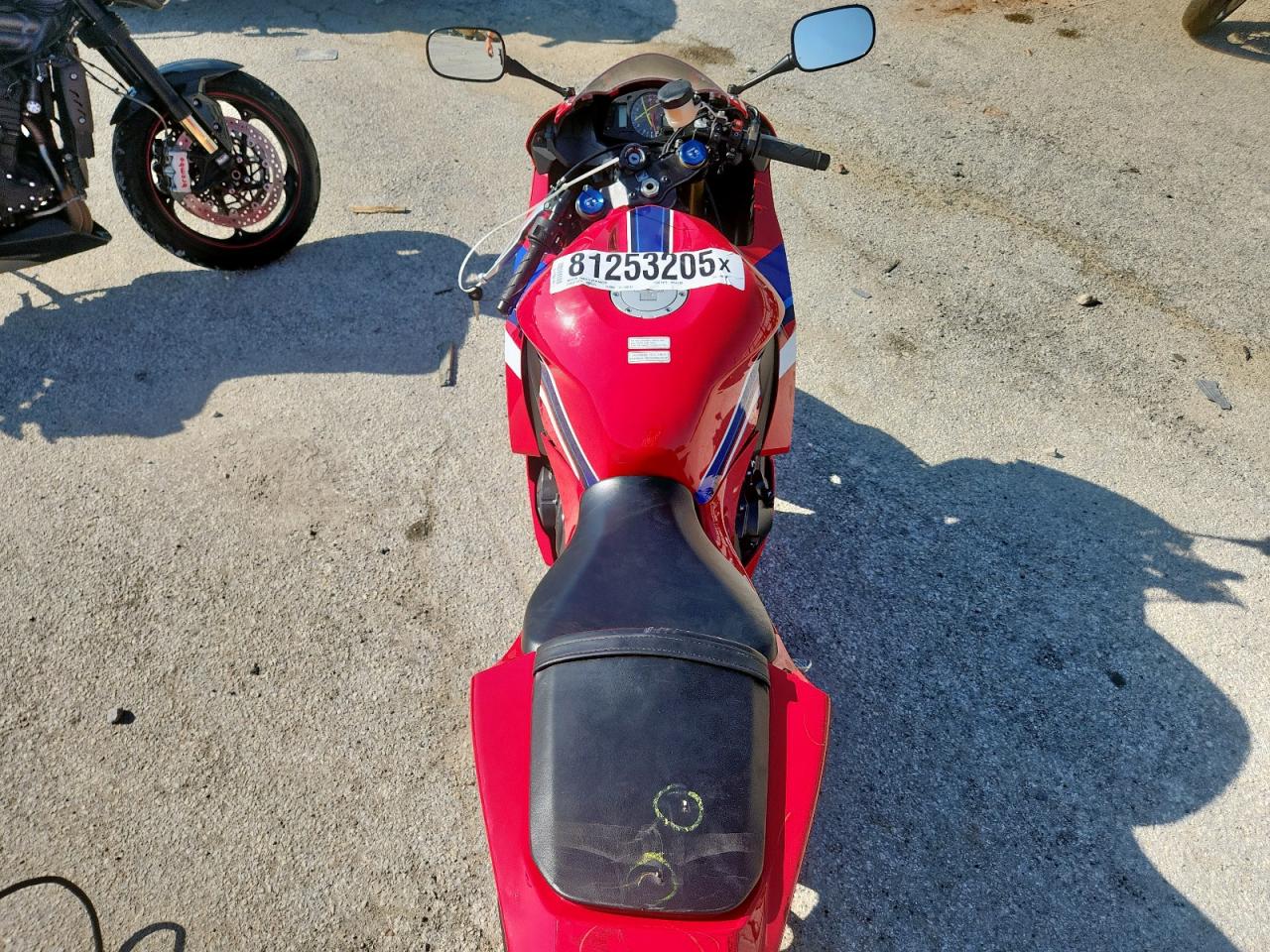 2021 Honda Cbr600 Rr VIN: JH2PC40J9MK700154 Lot: 81253205