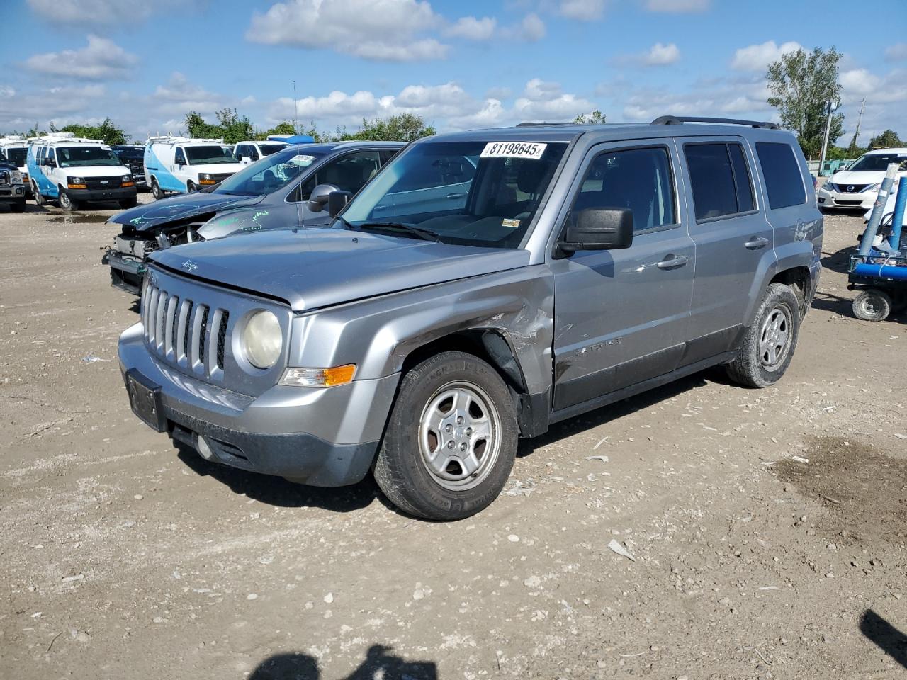 JEEP PATRIOT 2014. Lot# 81198645. VIN 1C4NJPBA1ED870504. Photo 1