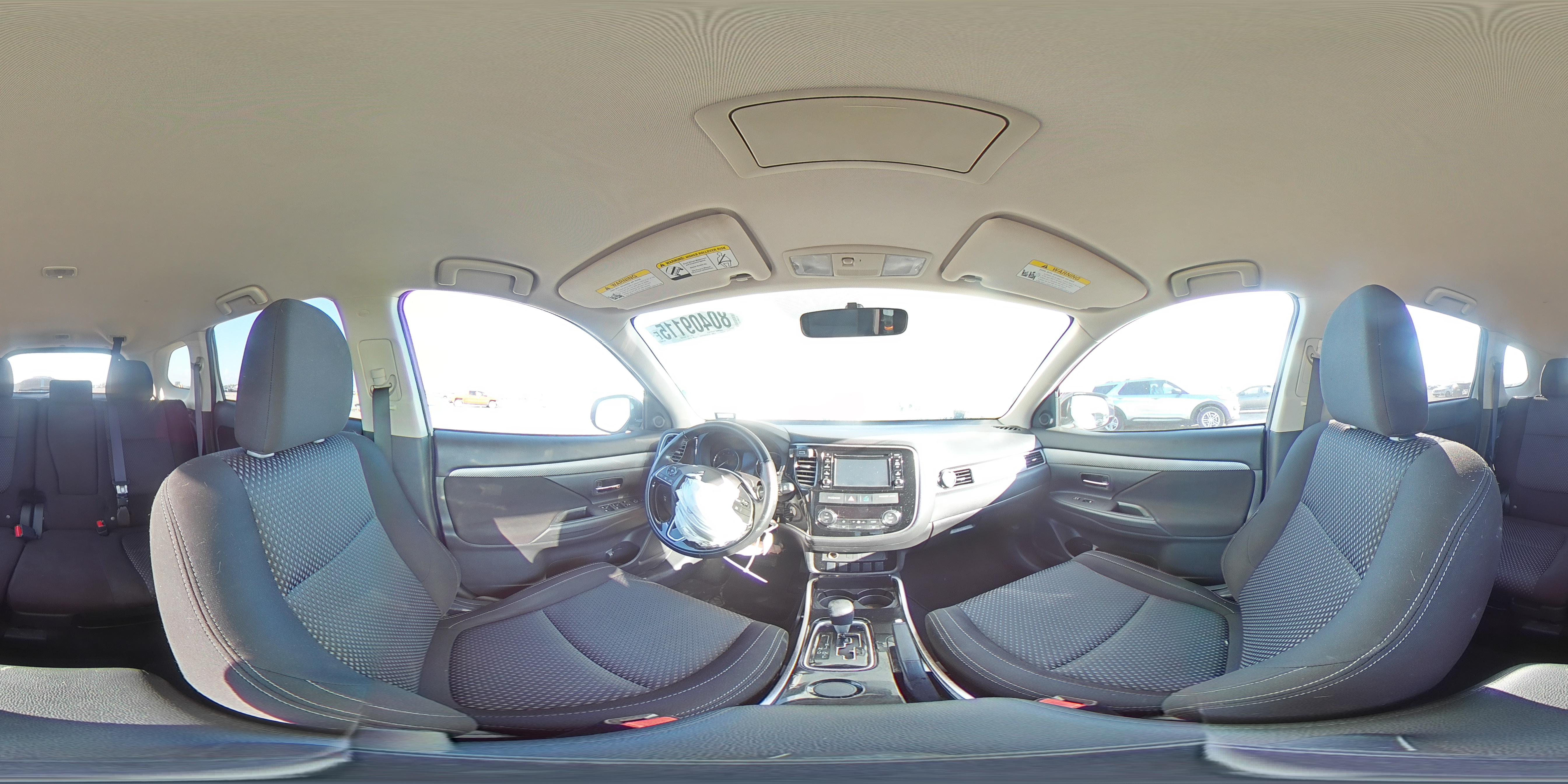 2017 Mitsubishi Outlander Es VIN: JA4AD2A38HZ034461 Lot: 80409115