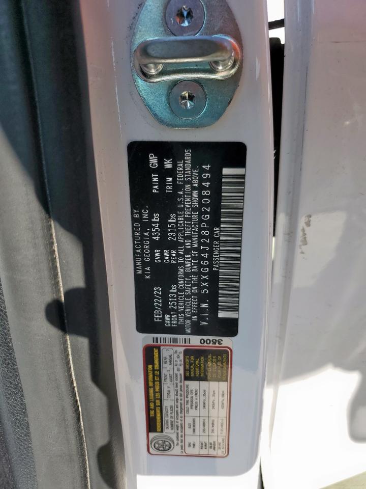 2023 Kia K5 Gt Line VIN: 5XXG64J28PG208494 Lot: 80176425