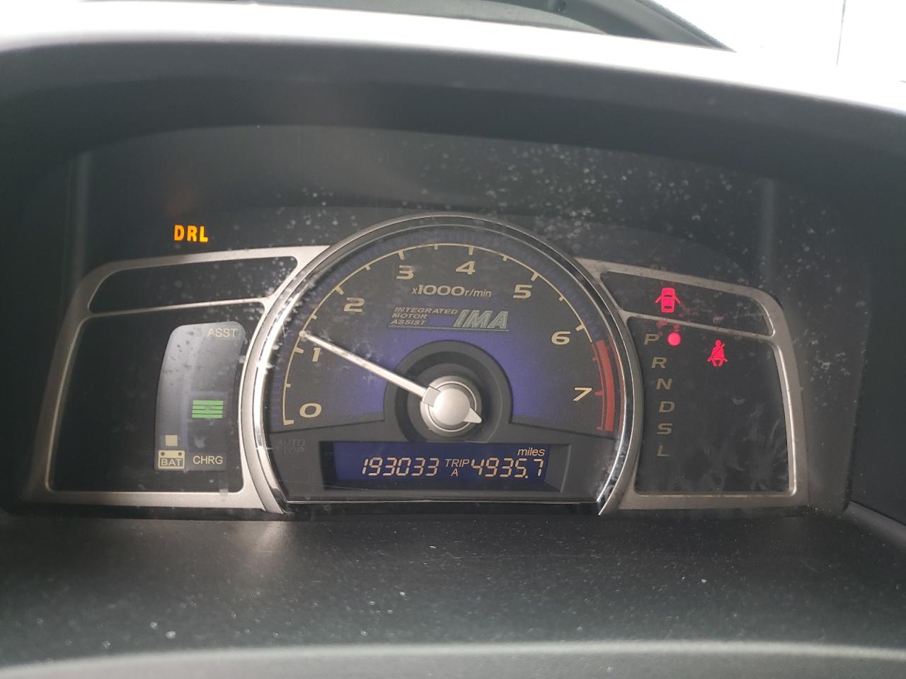 2007 Honda Civic Hybrid VIN: JHMFA36227S008048 Lot: 82026135