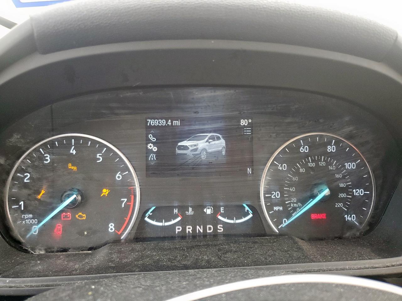 2021 Ford Ecosport Titanium VIN: MAJ6S3KLXMC400512 Lot: 84838065