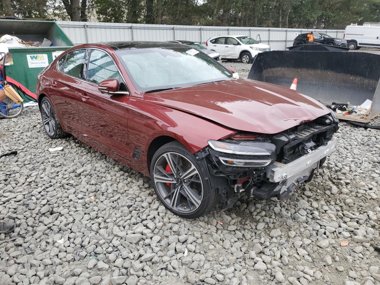 2025 Genesis G70 Sport Advanced VIN: KMTG54SE6SU146836 Lot: 81553125