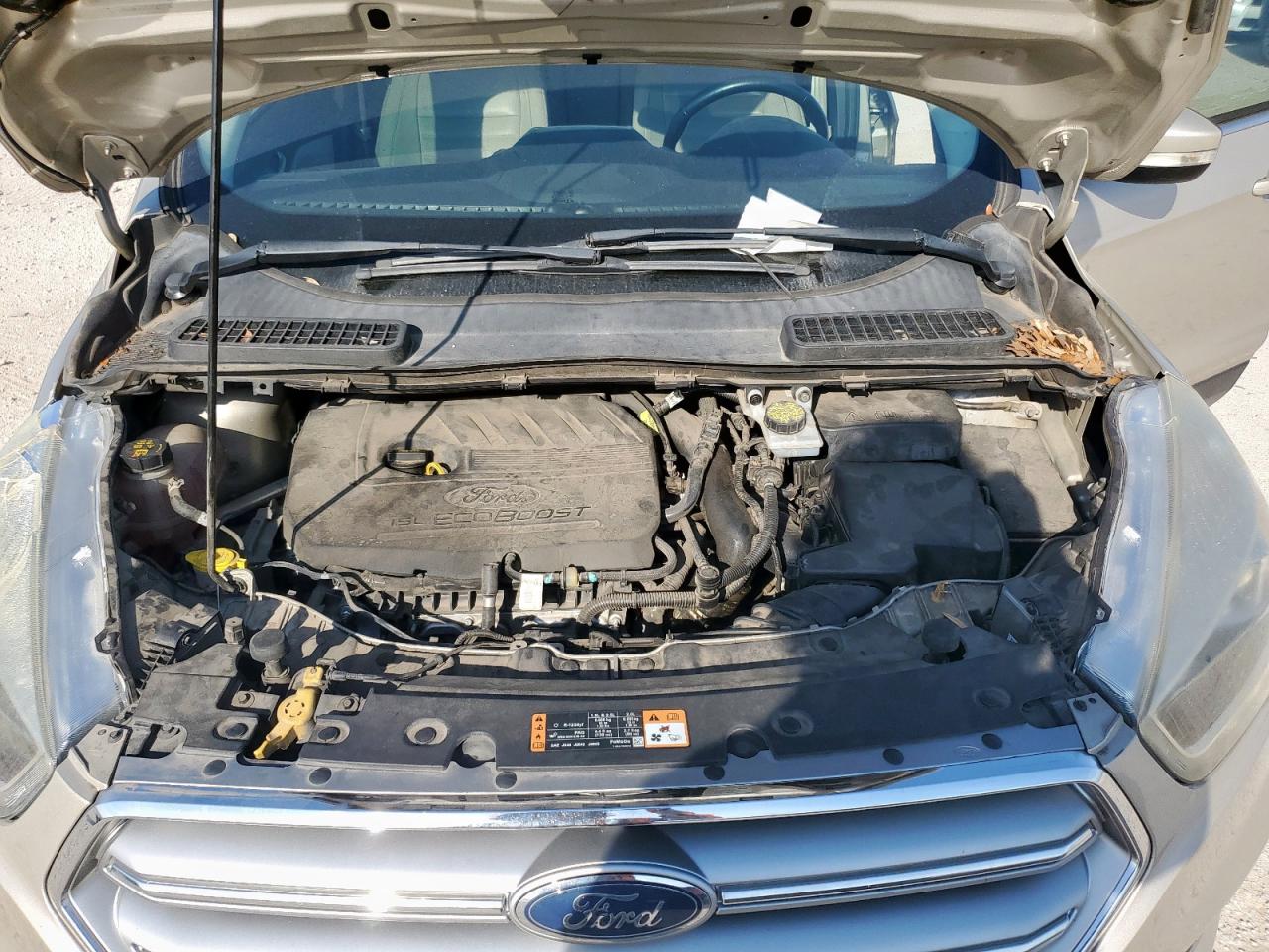 2017 Ford Escape Titanium VIN: 1FMCU0JD3HUE07636 Lot: 80857885