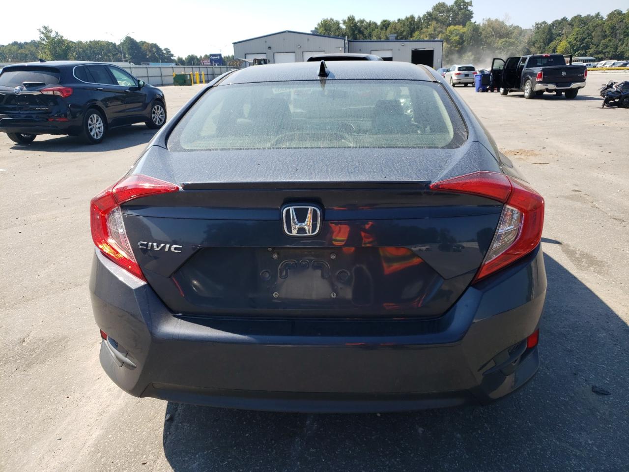2018 Honda Civic Ex VIN: JHMFC1F30JX011628 Lot: 71844455