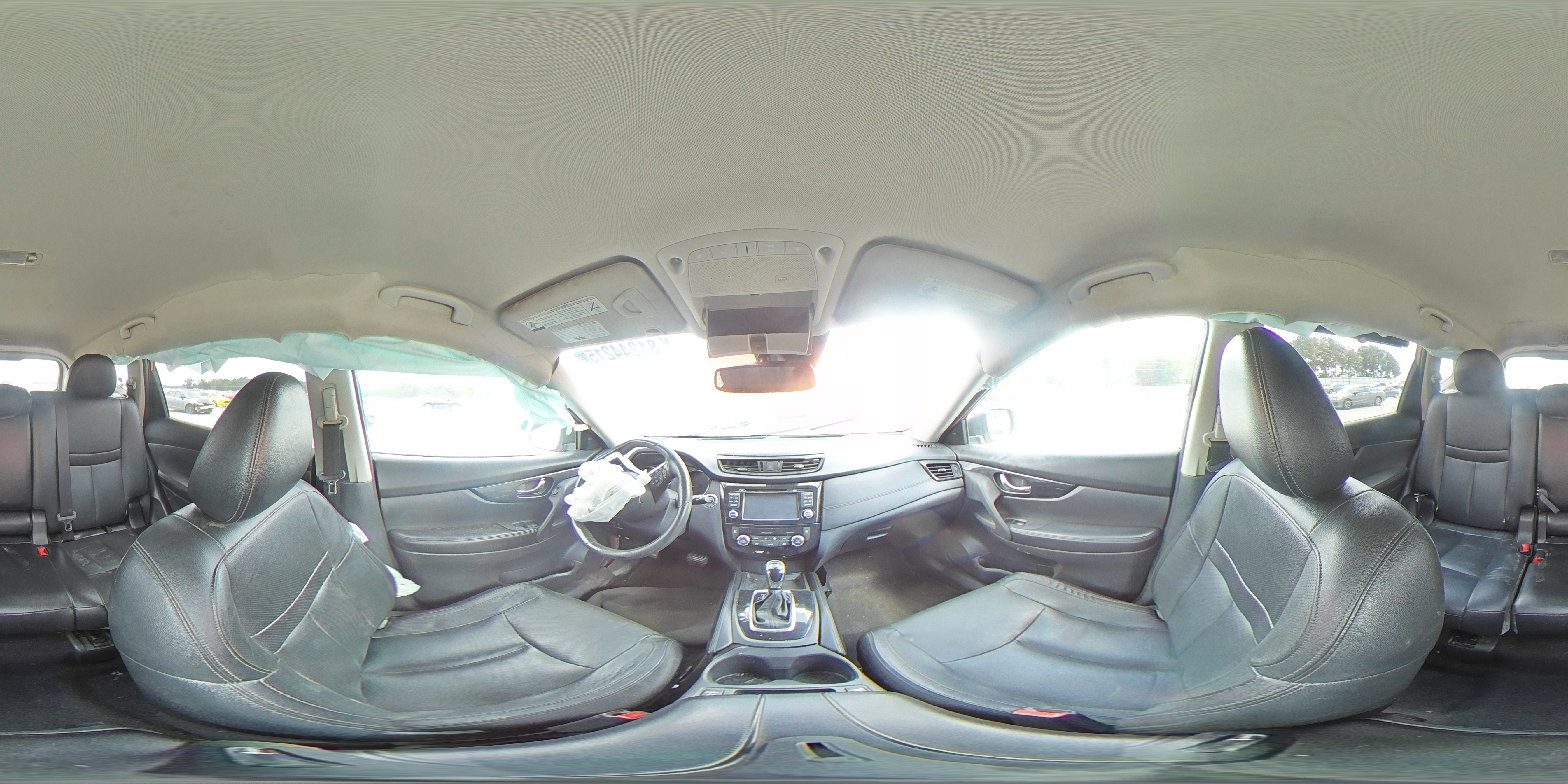 2017 Nissan Rogue S VIN: 5N1AT2MT3HC845619 Lot: 81244215