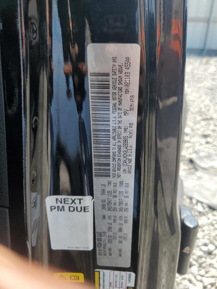 2020 Jeep Wrangler Unlimited Sport VIN: 1C4HJXDN3LW269805 Lot: 80114855