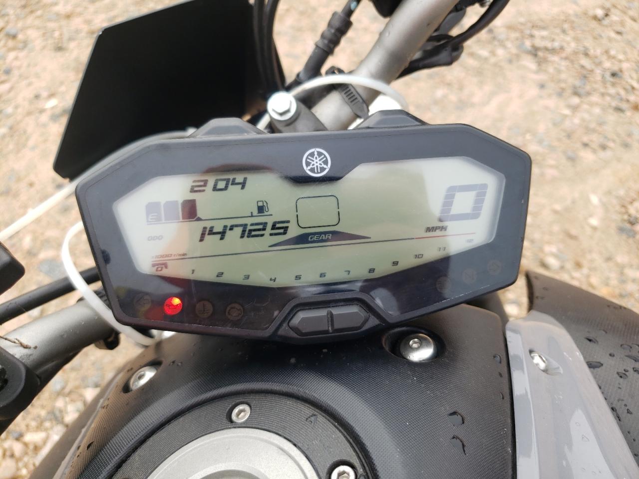 2016 Yamaha Fz07 VIN: JYARM06E8GA010838 Lot: 71713985