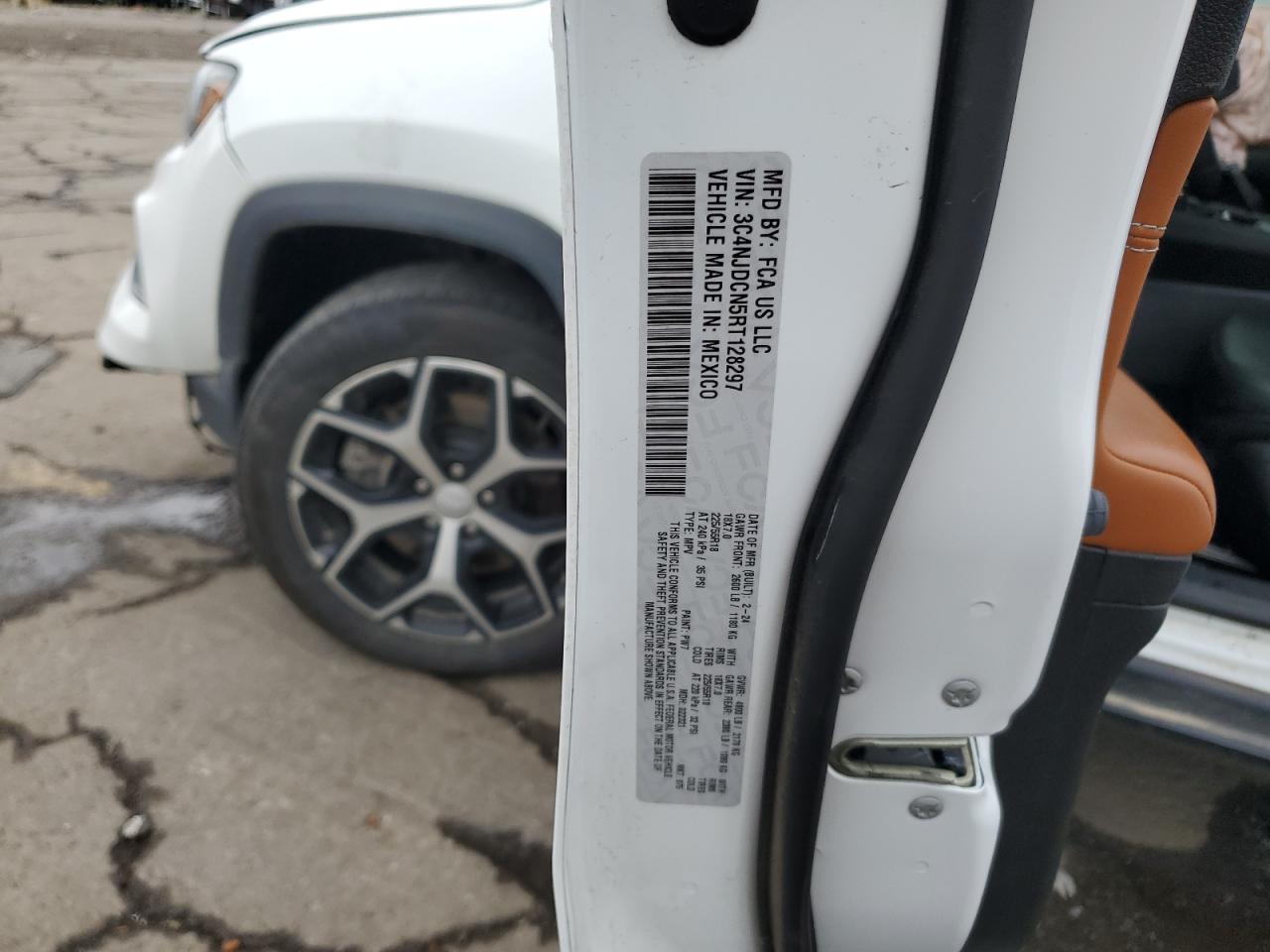 2024 Jeep Compass Limited VIN: 3C4NJDCN5RT128297 Lot: 81439605