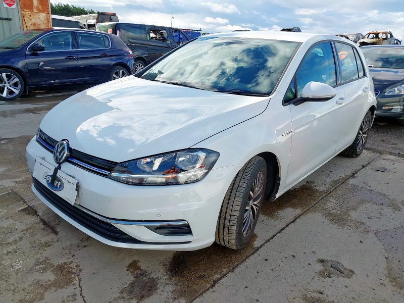 2018 VOLKSWAGEN GOLF SE NAVIGATION TSI EV  for sale at Copart PETERLEE
