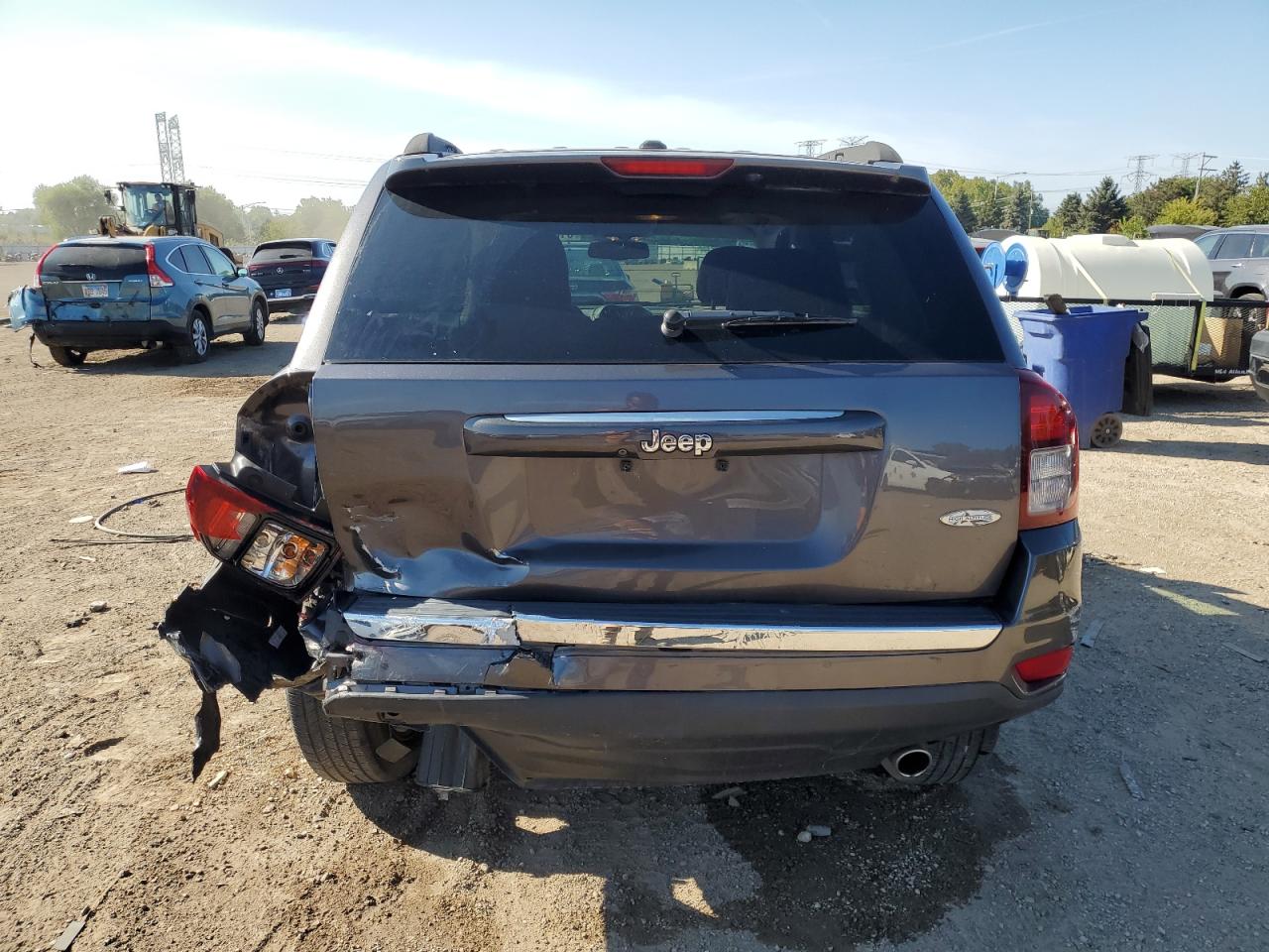 2017 Jeep Compass Latitude VIN: 1C4NJCEB0HD189400 Lot: 81096305